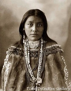 Native American Chiricahua Apache Woman "Hattie Tom" -1898- Historic Photo Print - Picture 1 of 1