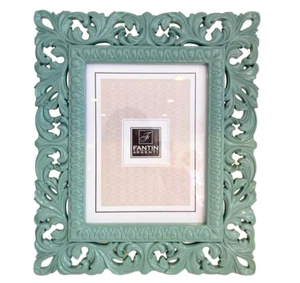 Bilderrahmen grün Harz FANTIN SILBER 10x15 cm - Bild 1 von 7