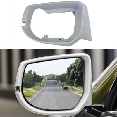 Carcasa de espejo retrovisor lateral izquierdo blanco para Cadillac XTS 2013 2014-2018 Foto 1 de 4