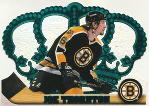 1997-98 Crown Royale Emerald Green #11 Joe Thornton