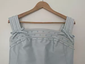 Elegantes Abendkleid mit Jacke, Vintage, türkis, Gr. 40 - Bild 1 von 14