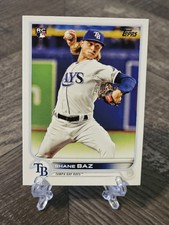 2022 Topps Series 2 Shane Baz RC #421 Tampa Bay Rays Rookie