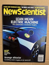 New Scientist Magazine September 2008 - Lean Mean Electric Machine
