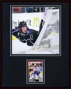 Mike Cammalleri Signed Framed 11x14 Photo Display Wraparound Goal Kings - Picture 1 of 1