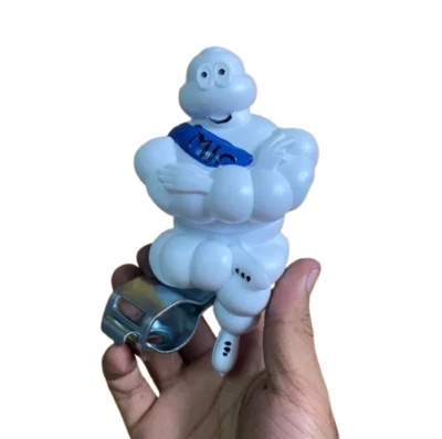 6" Michelin Man Doll Bibendum Figure Truck Decorate Tire Advertise Collectible - Image 1 of 4
