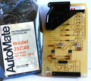 RELIANCE AUTOMATE 35C45 48V INPUT CARD MODULE, PLC PROGRAMMABLE LOGIC CONTROL - Picture 1 of 1