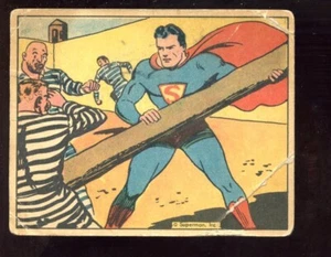1940 Gum Inc Superman Trading Card #18 - Picture 1 of 1