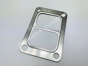 T6 Turbo Manifold Inlet Flange Gasket Twinscroll Divided 304 Stainless Steel  - Picture 1 of 1
