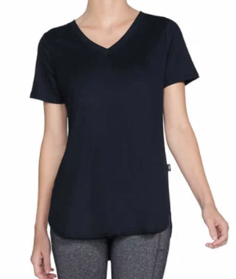 NUEVA Camiseta Skechers Para Mujer UPF 40+ Absorbente de Humedad Costilla Cuello en V Talla XL Foto 1 de 2
