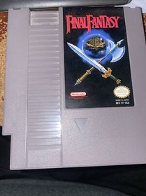 Final Fantasy Authentic Nintendo NES Game Working
