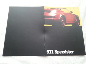 Original brochure Prospekt Porsche 911 Speedster 1993 #A485# - Bild 1 von 1