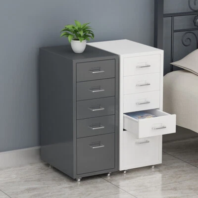 Office Home Filing Cabinet Drawer Storage Bed End Side Table Living Room Bedroom