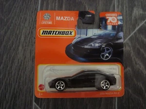 Matchbox Mazda 3 in schwarz neuwertig auf kurzer Karte - Bild 1 von 1