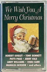 We Wish You A Merry Christmas - Audio Cassette 1993 Robert Goulet Tony Bennett - Picture 1 of 6
