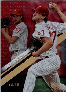 2019 Topps Gold Label Class 2 Red #51 Aaron Nola /50 - NM-MT
