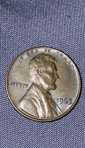 1965 No Mint Mark Penny Errors, Large Date, “L” Liberty On Rim Cover