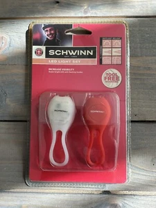Schwinn LED Light Set with Free Mounting Tool - New in Box Red/White Cycling - Picture 1 of 8