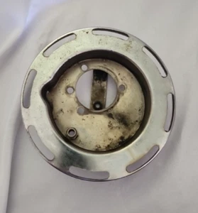 Pre-owned Harley Davidson 71-76 FL, FX, XL Air Cleaner Backing Plate Motorcycle - Picture 1 of 10