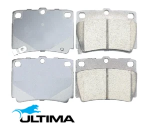 REAR CERAMIC BRAKE PADS FOR MITSUBISHI PAJERO SPORT QE QF 4N15 2.4L I4 4WD ONLY - Picture 1 of 1
