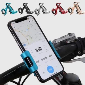360° Aluminum Motorcycle Bike Bicycle GPS Cell Phone Handlebar Mount Holder D7S9 - Picture 1 of 23