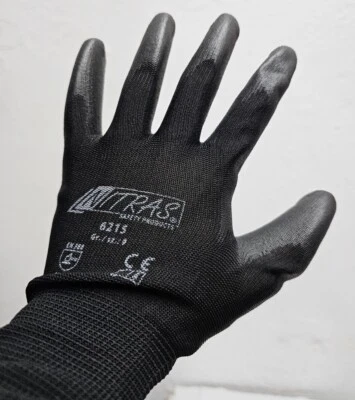 12x NITRAS Arbeitshandschuhe (Gr. 8 9 10) Montagehandschuhe Mechanikerhandschuhe - Bild 1 von 2