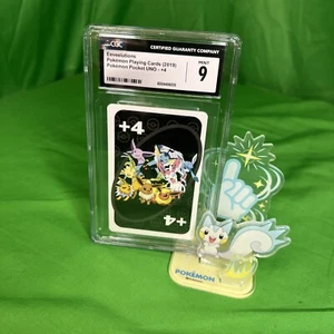 Pokemon Pocket Uno Eeveelutions Sammelkarte (2021) CGC Mint 9 Pokemon TCG Eevee - Bild 1 von 4