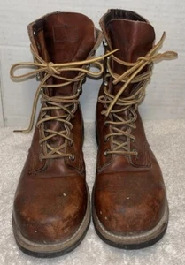 Vintage Red Wing Boots Womens 5.5 C 2302 USA Made Steel Toe Work Boots - Picture 1 of 14