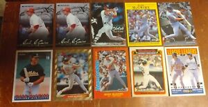 MARK MCGWIRE LOT OF (86) Cards. RC's and much more. OAKLAND A's