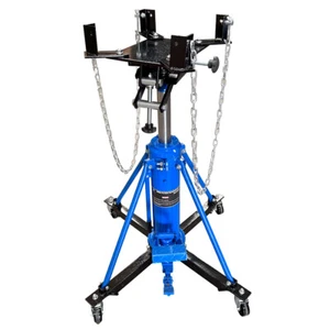 Heavy Duty Dual Stage Gearbox Lift Transmission Jack with Foot Pedal 1000kg Load - Picture 1 of 10