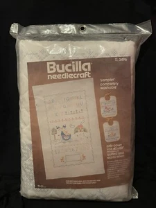 Vntg Bucilla Needlecraft 3496 Quilted Crib Cover Sampler Kit 40” X 60” New USA - Picture 1 of 2