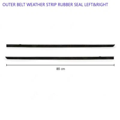 Set LH RH Front Outer Weatherstrip Door Seal For Nissan Frontier D22 1999 - 2003 Foto 1 de 4