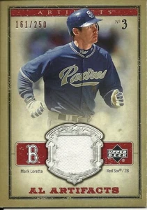 2006 Artifacts AL/NL Artifacts Red Mark Loretta ML Padres/Red Sox 161/250 - Picture 1 of 2
