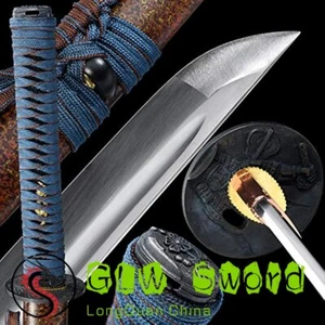Handgefertigtes Full Tang Japan Samurai Katana Schwert aus hohem Manganstahl mit scharfer Klinge - Bild 1 von 9