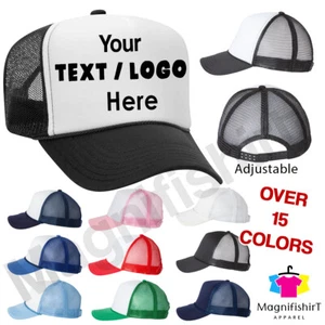 Gorra de béisbol personalizada para camionero de espuma personalizada al por mayor con impresión lisa a granel - Imagen 1 de 19