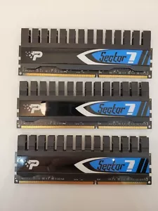 Patriot Sector 7 DRAM - 6GB (3x2GB) - DDR3 1600 Mhz - Picture 1 of 2
