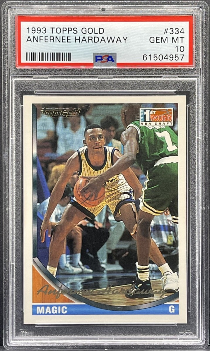 Topps Anfernee Hardaway Basketball Rookie Sports Trading Cards for 