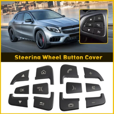 Steering Wheel Multi-Function Button Cover for Mercedes-Benz C300 2015-2019 - Image 1 of 4