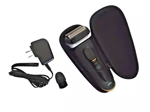 BRAUN SERIES 9 SPORT + SHAVER RAZOR, WET & DRY with ProLift Beard Trimmer - Picture 1 of 6