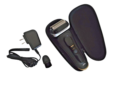 BRAUN SERIES 9 SPORT + SHAVER RAZOR, WET & DRY  with ProLift Beard Trimmer - Image 1 of 4