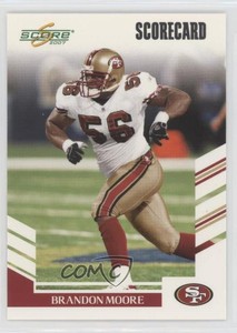 2007 Score Scorecard /750 Brandon Moore #126