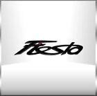 Gloss Black Fiesta Lettering Badge For Ford Fiesta MK7 MK7.5 2008-2017 Rear Boot