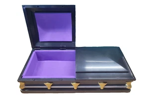 RC 1/10 Scale Coffin Casket Funeral Box Rock Crawler Doll House Mini Accessories - Picture 1 of 3