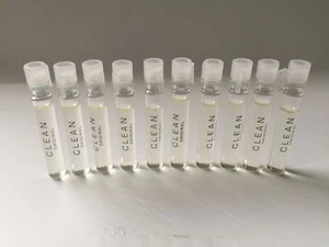 CLEAN ORIGNAL 10 X 0.03 OZ EAU DE PARFUM SPLASH FOR WOMEN SAMPLE SIZE NEW - Picture 1 of 2