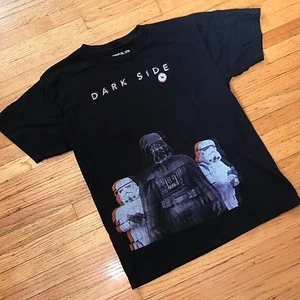 Star Wars Dark Side Men's size M Darth Vader Black t shirt - Picture 1 of 4