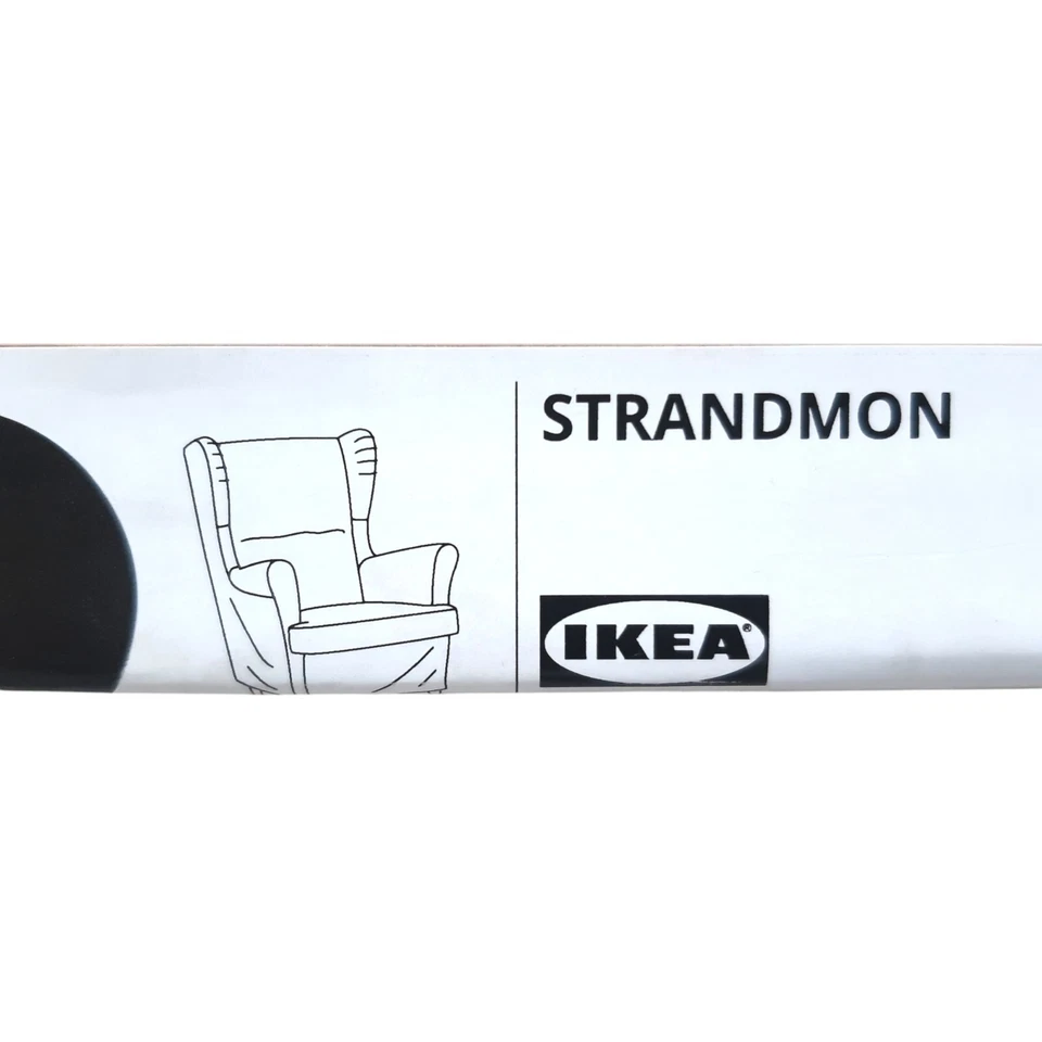 IKEA STRANDMON Cover for Wing Chair | Stigsbo Multicolor/Black 005.754.94