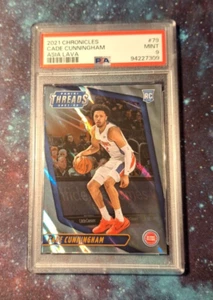 Cade Cunningham 2021 Panini Chronicles Threads Asia Lava PSA 9 #79 - Bild 1 von 2