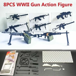 Fucile 1/6 seconda guerra mondiale macchina assemblare pistola modello puzzle blocco costruzione sandbox scene - Foto 1 di 24