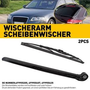 Heckscheibenwischer Wischerarm Hinten Für Audi A3 8p B6 B7 A4 Avant Sportback 2x - Bild 1 von 12