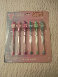 Hello Kitty® 50th Anniversary Gel Pens - 6 Pack - Picture 1 of 3