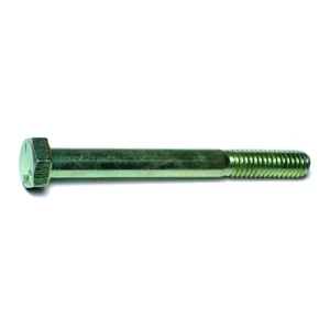 5/16"-18 x 3" Green Rinsed Zinc Grade 5 Hex Cap Screws (145 pcs.) - Picture 1 of 1